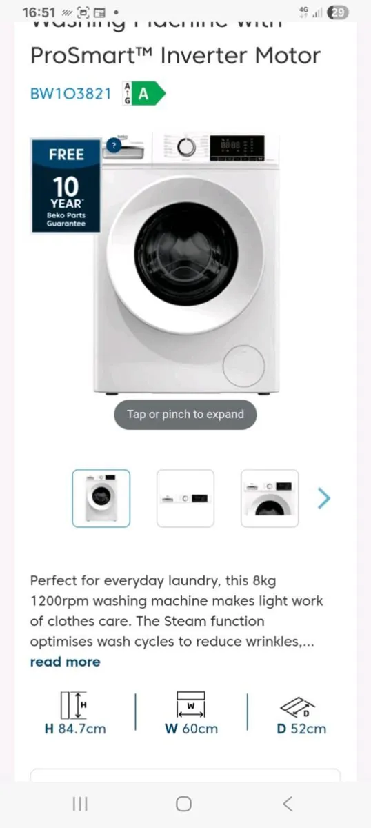Beko Washing machine - Image 3