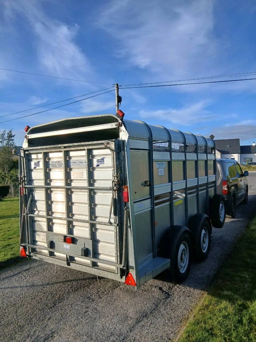 Ifor williams 12x6 trailer with sheep decks - Image 1