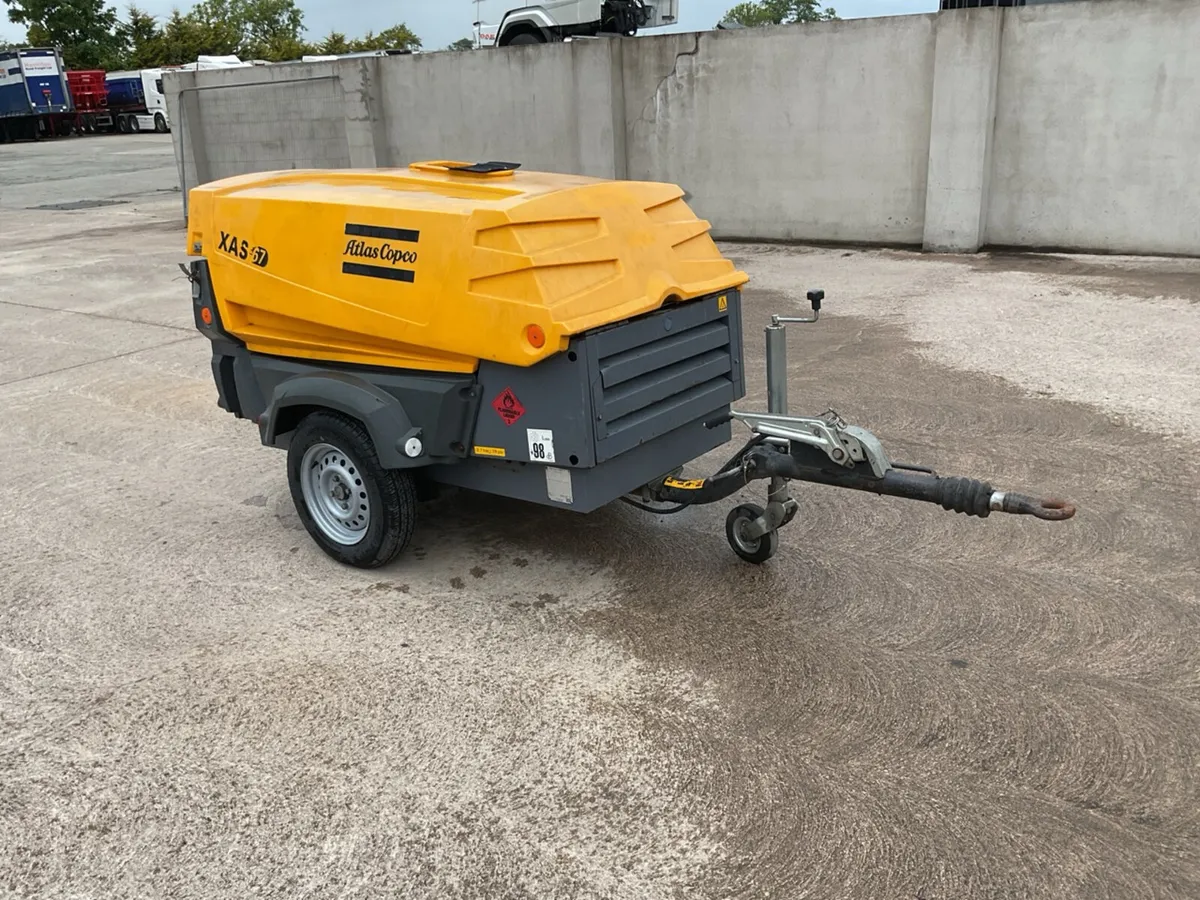 2018 ATLAS Copco Xas67 Diesel Air Compressor - Image 1