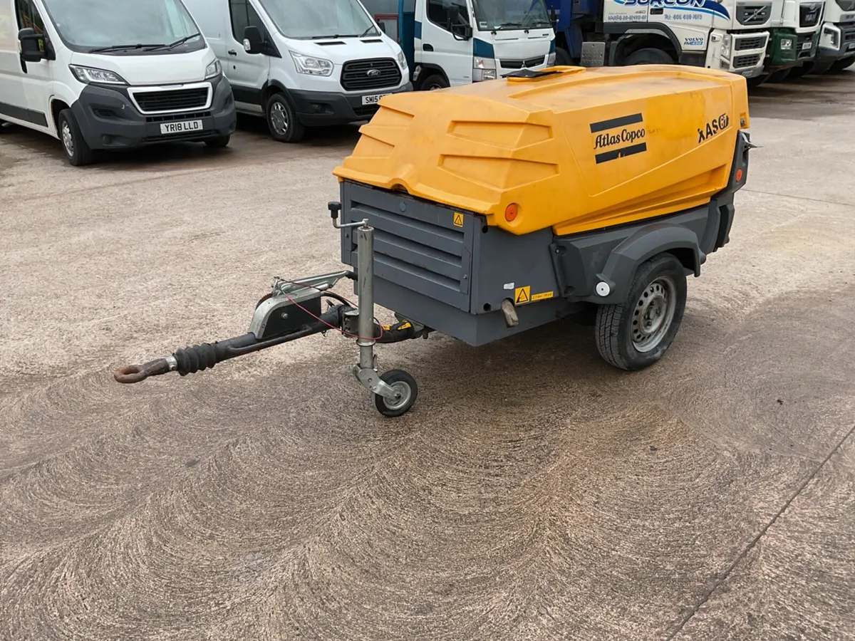 2018 ATLAS Copco Xas67 Diesel Air Compressor - Image 2