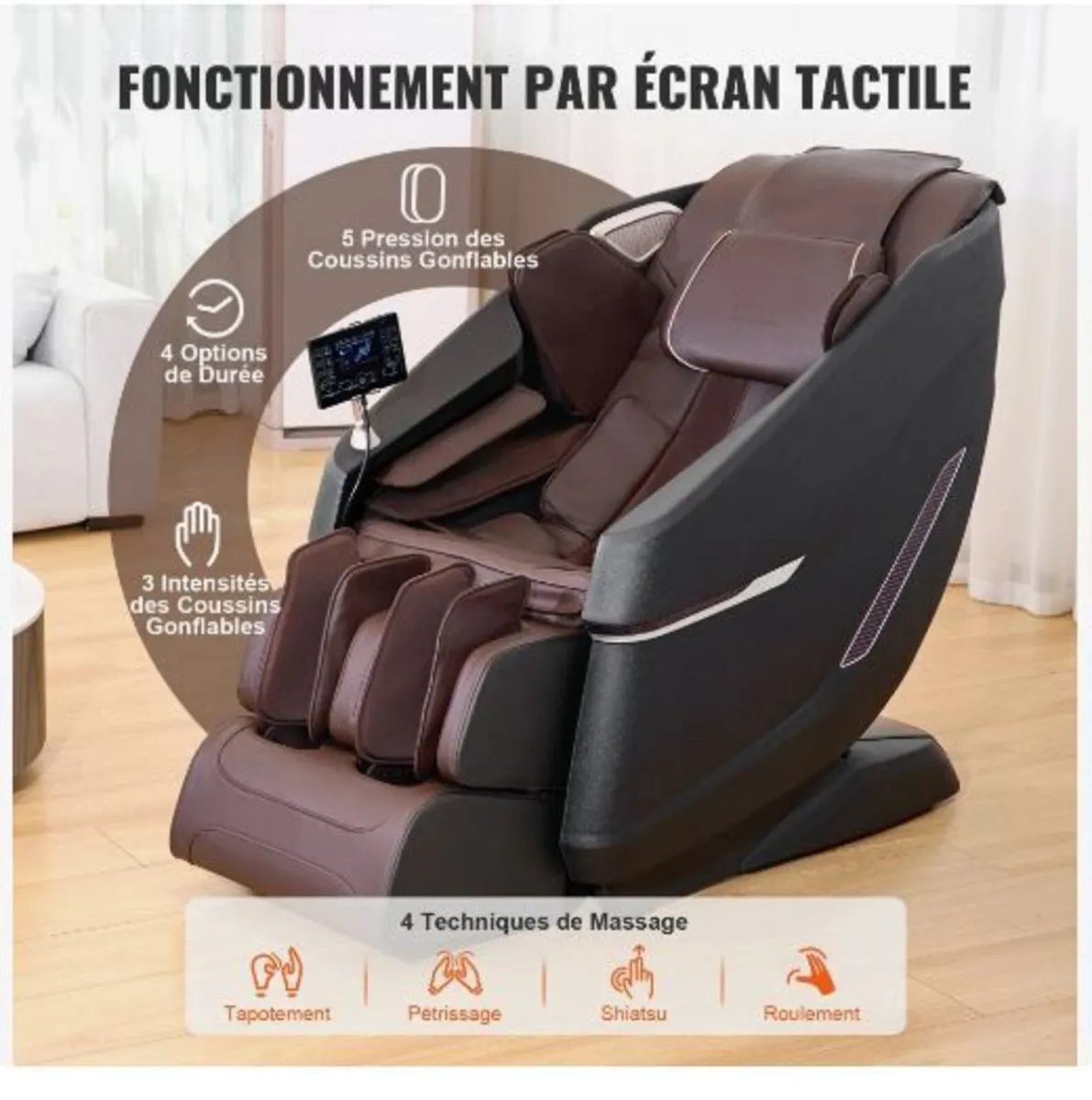 Full Body Massage Chair, SL-Track Zero Gravity - Image 4