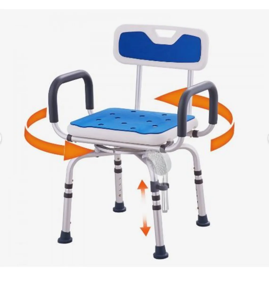 Swivel Shower Chair 360 Degree - Image 3