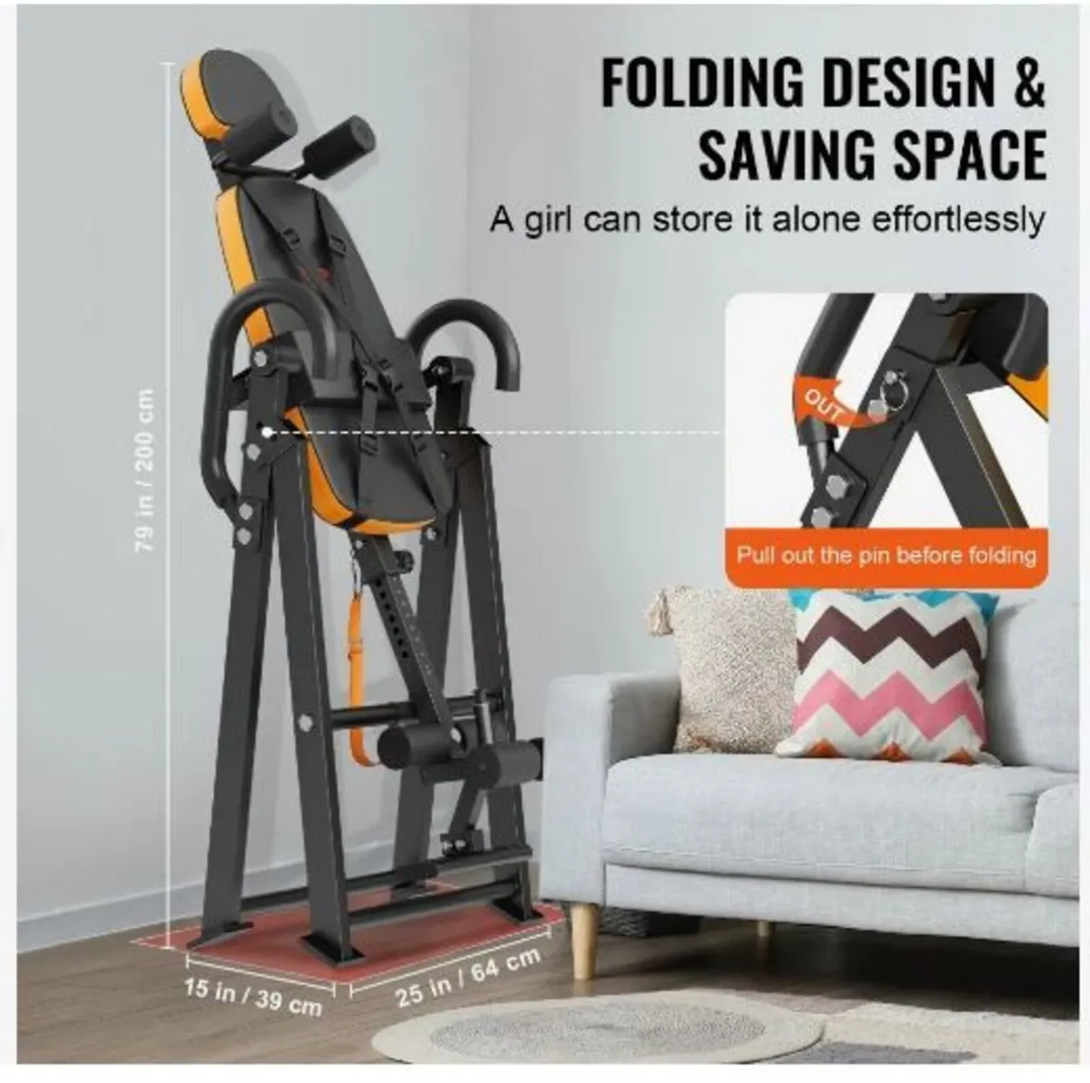 Inversion Table, 300lbs Capacity - Image 2