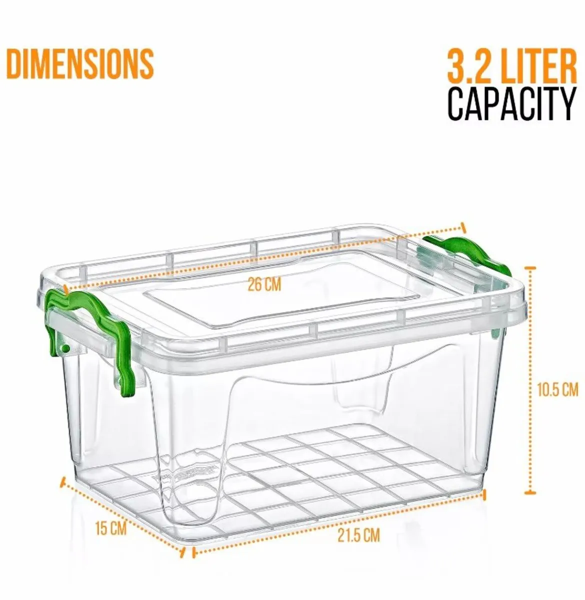Clear Storage Boxes - Image 1