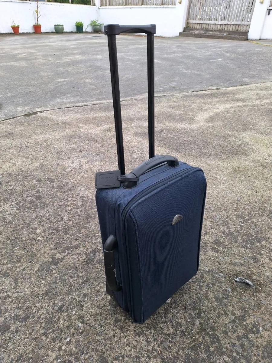 Old Travelog suitcase and trolley - Image 1