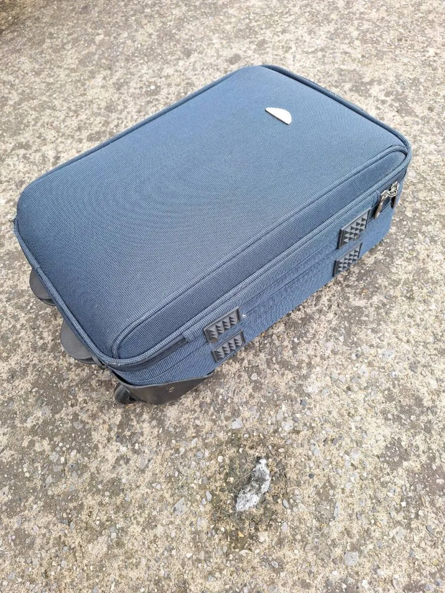Old Travelog suitcase and trolley - Image 2