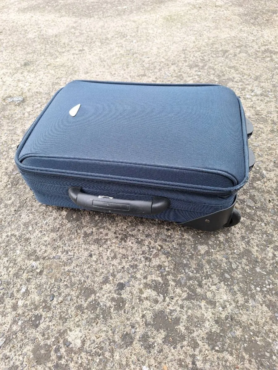 Old Travelog suitcase and trolley - Image 3