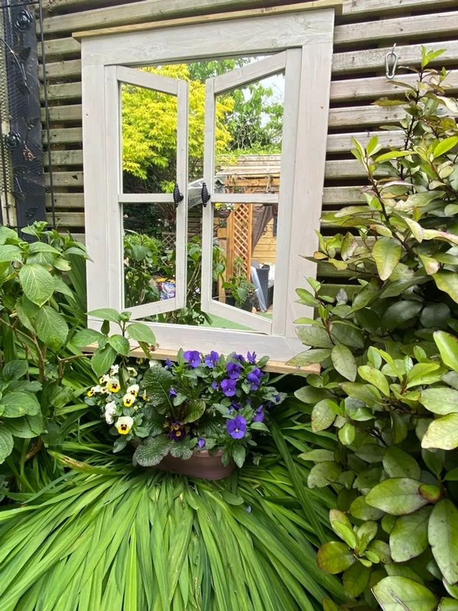 Garden reflection mirror window - Image 1