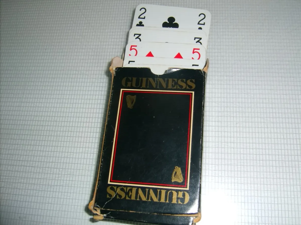 guiness playing cards - Image 1