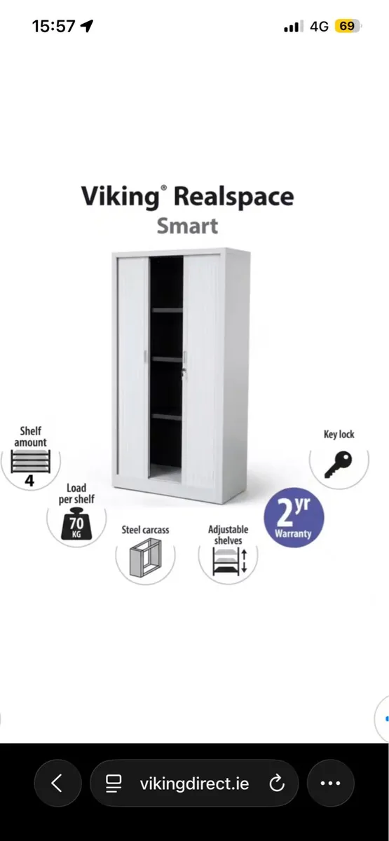 New Sliding door Filing Cabnet - Image 1