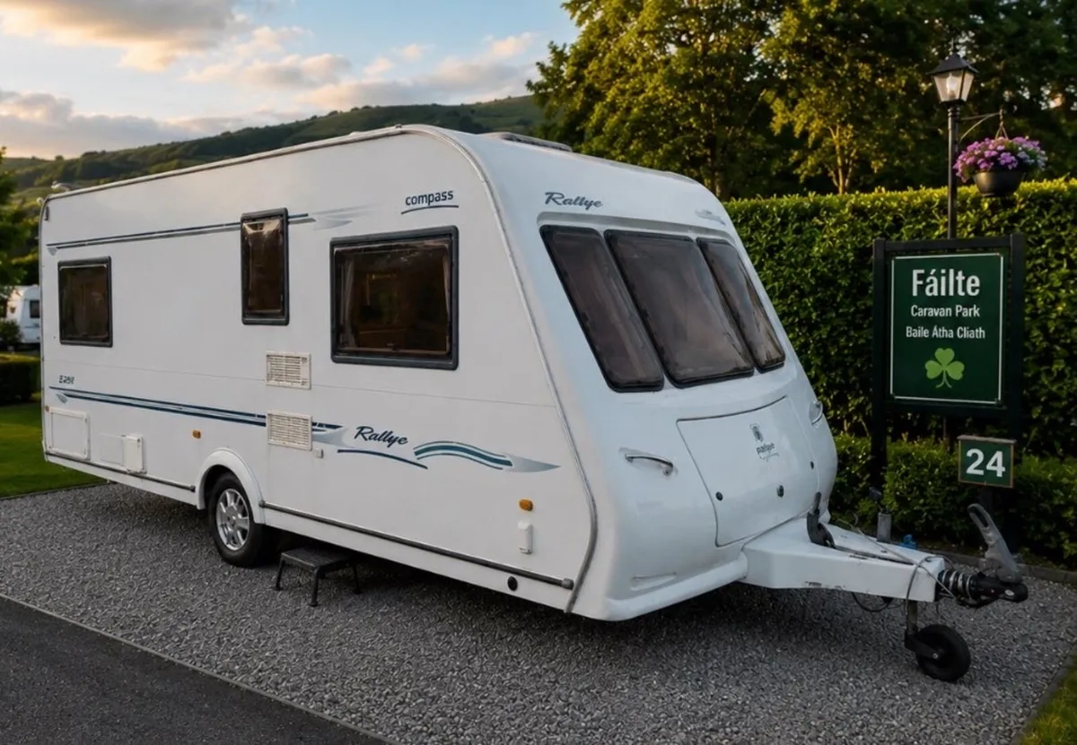 2003 4 berth compass caravan for sale - Image 2