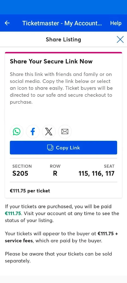Michael Bublé Ticket – Thomond Park, 28th June - Image 3