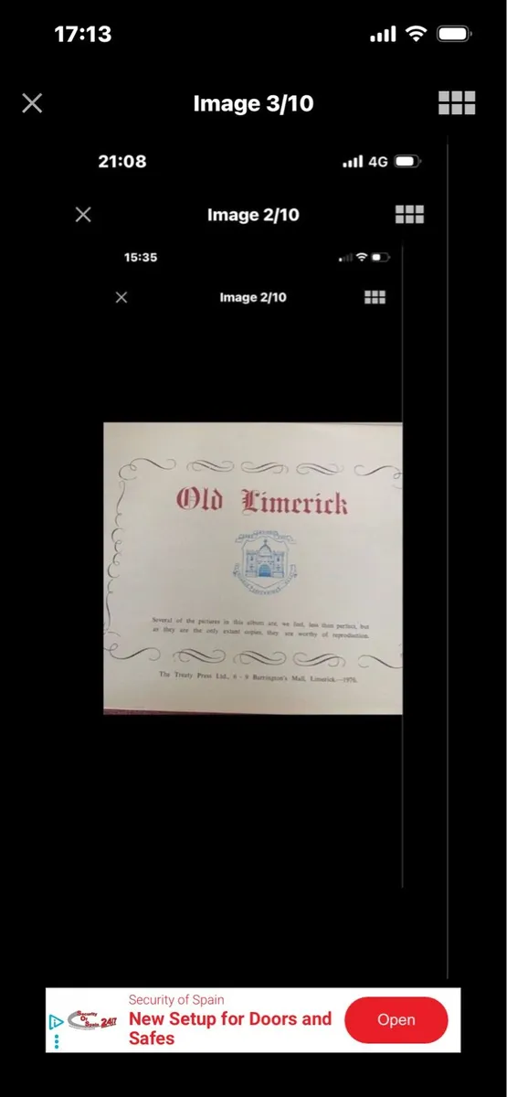 Vintage  Old Limerick Book - Image 3