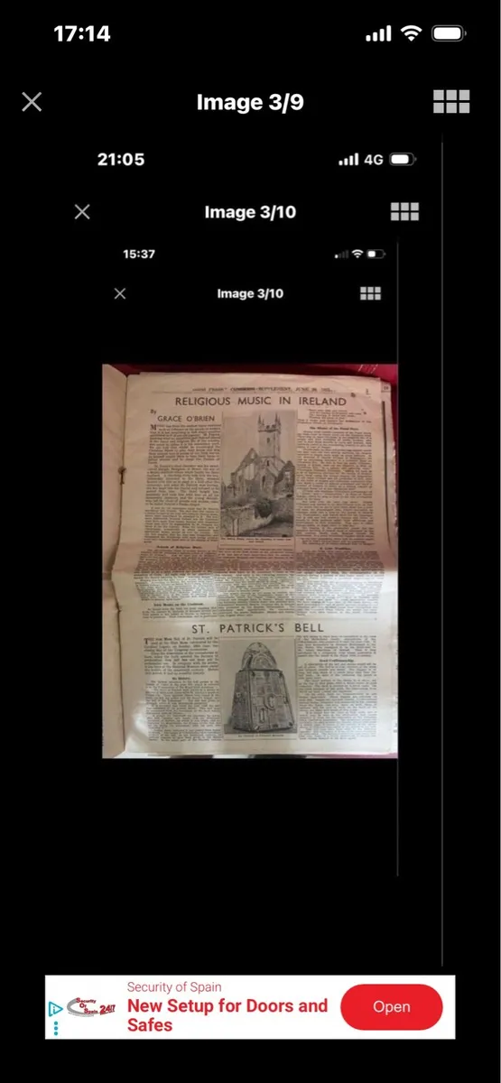 Irish press 1932 Eucharistic Congress Programme - Image 3