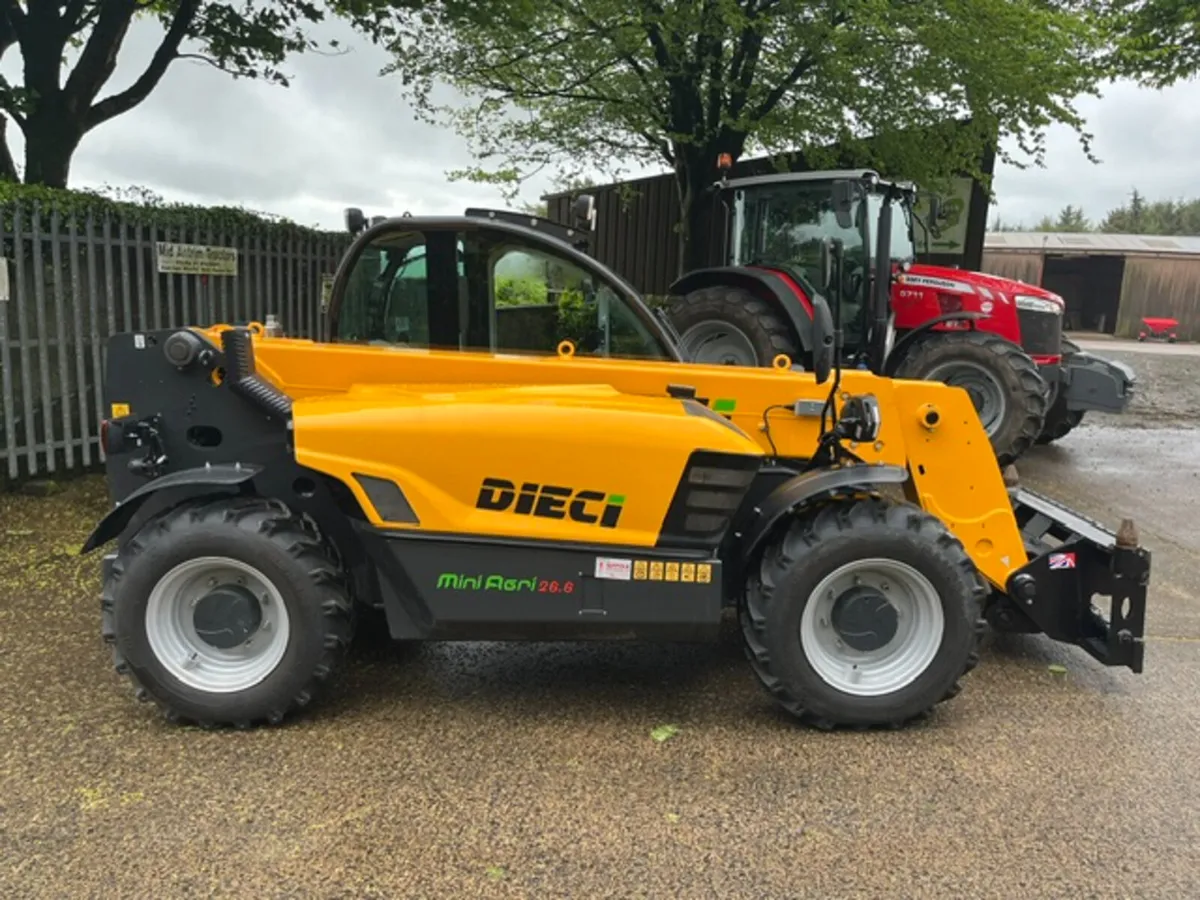 2023 Dieci Mini-Agri 26.6 Compact Telehandler - Image 1