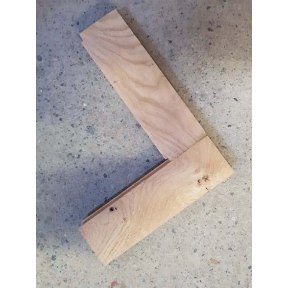 Solid – Woodblock – Rustic Oak  Price per m2 - Image 1