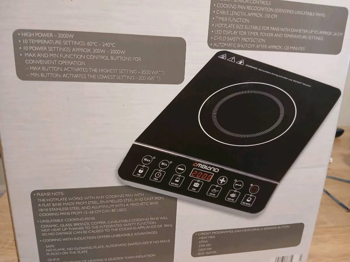 Single Induction Hob - Image 4