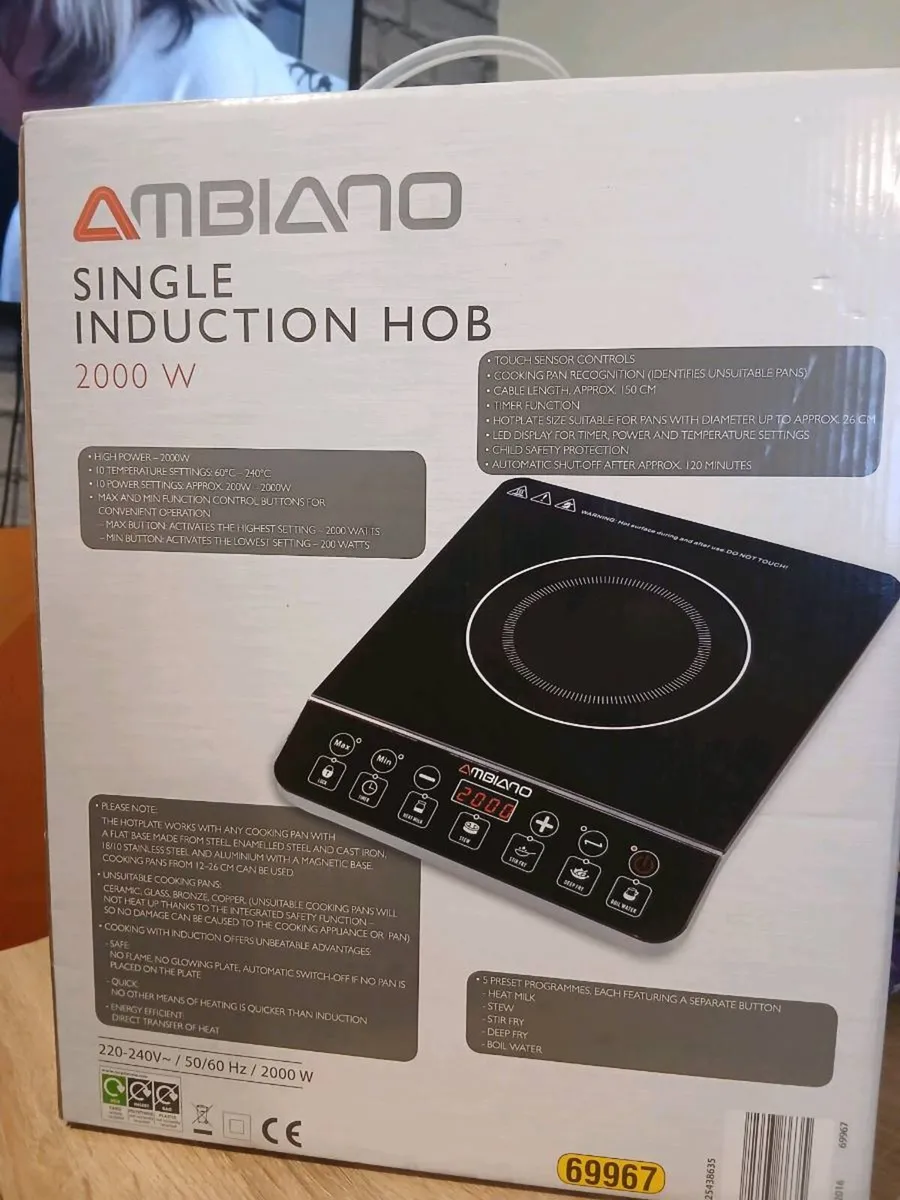 Single Induction Hob - Image 1