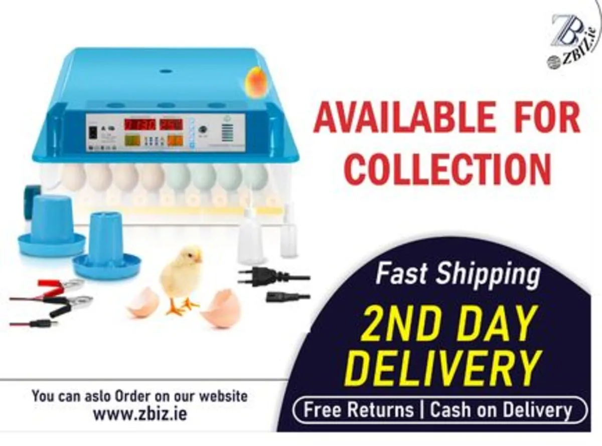 64 Egg Poultry Incubator Fully Automatic - Image 1