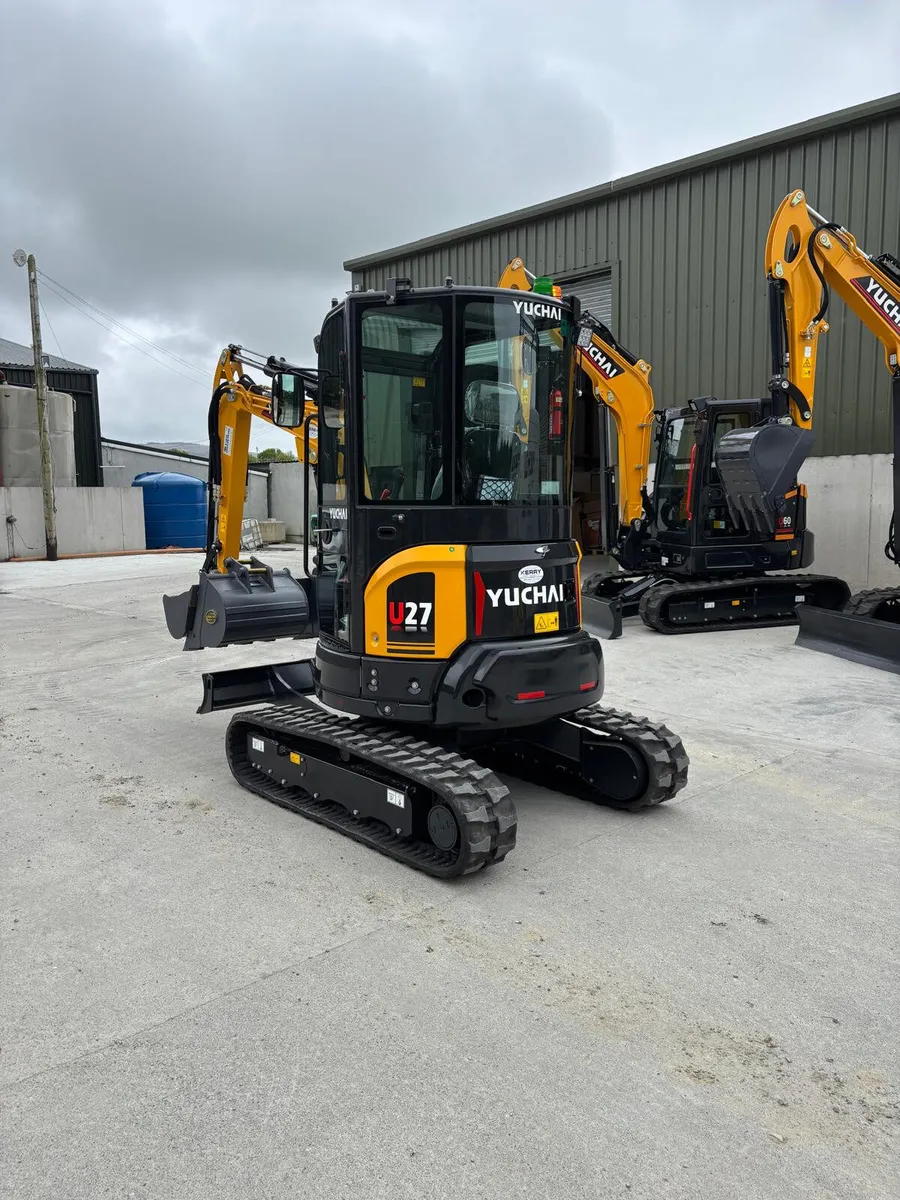 NEW Yuchai U27 Mini Excavator - Image 3