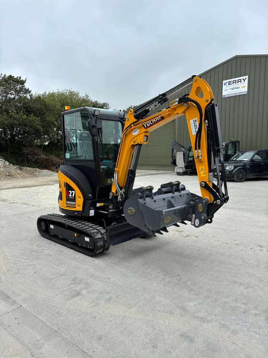 NEW Yuchai U27 Mini Excavator - Image 4