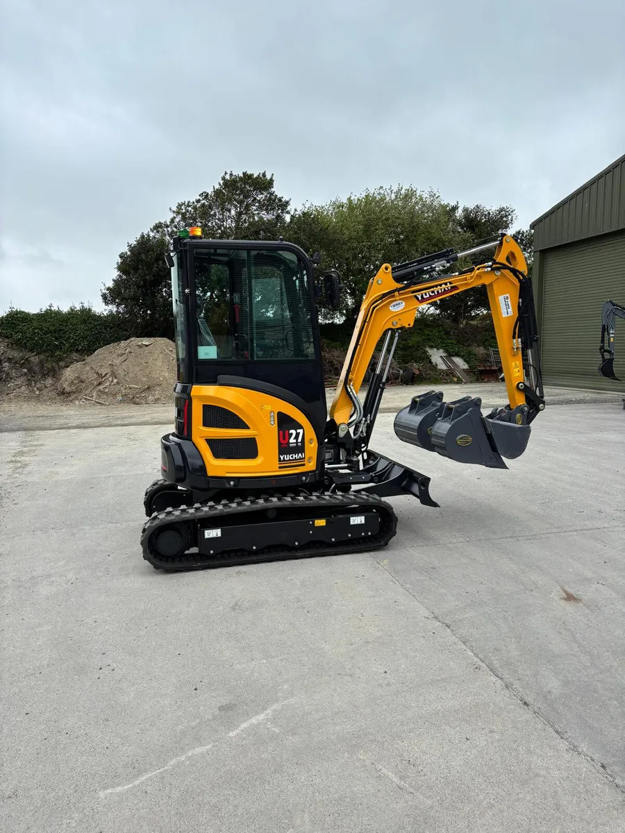 NEW Yuchai U27 Mini Excavator - Image 1