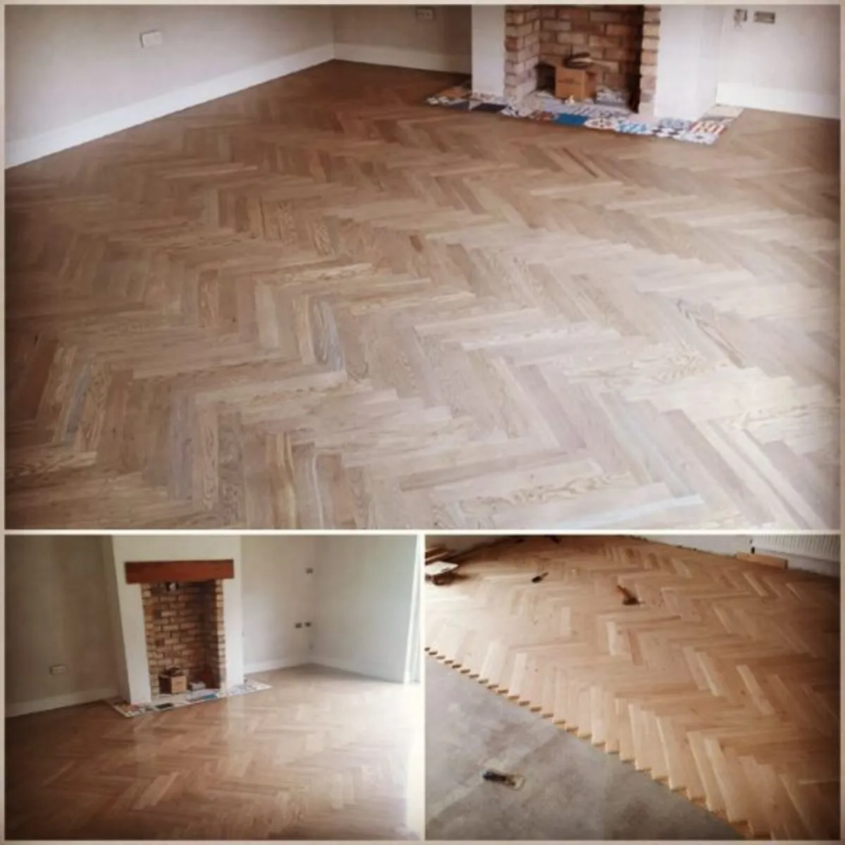 Solid – Oak Parquet – Salvaged/Reclaimed  Price pe - Image 1