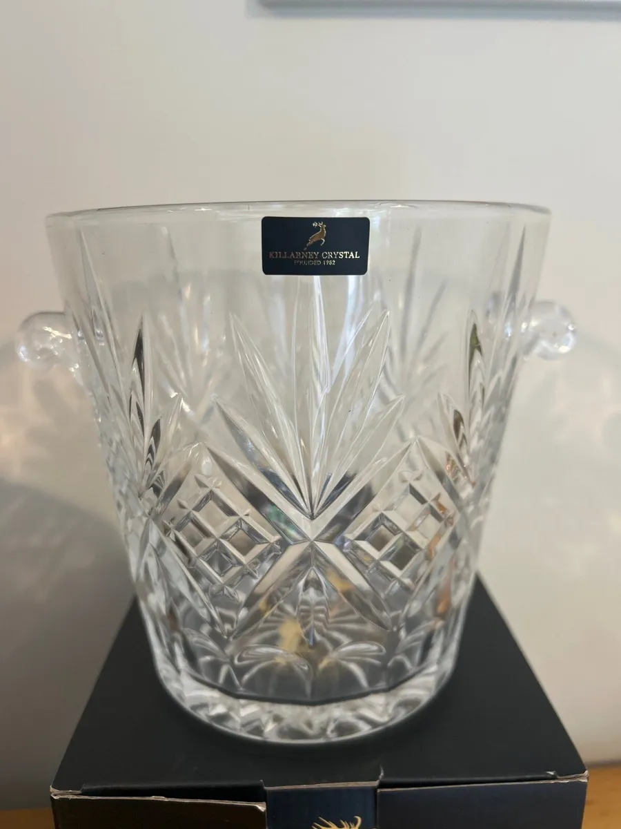 Killarney Crystal Ice Bucket - Image 1