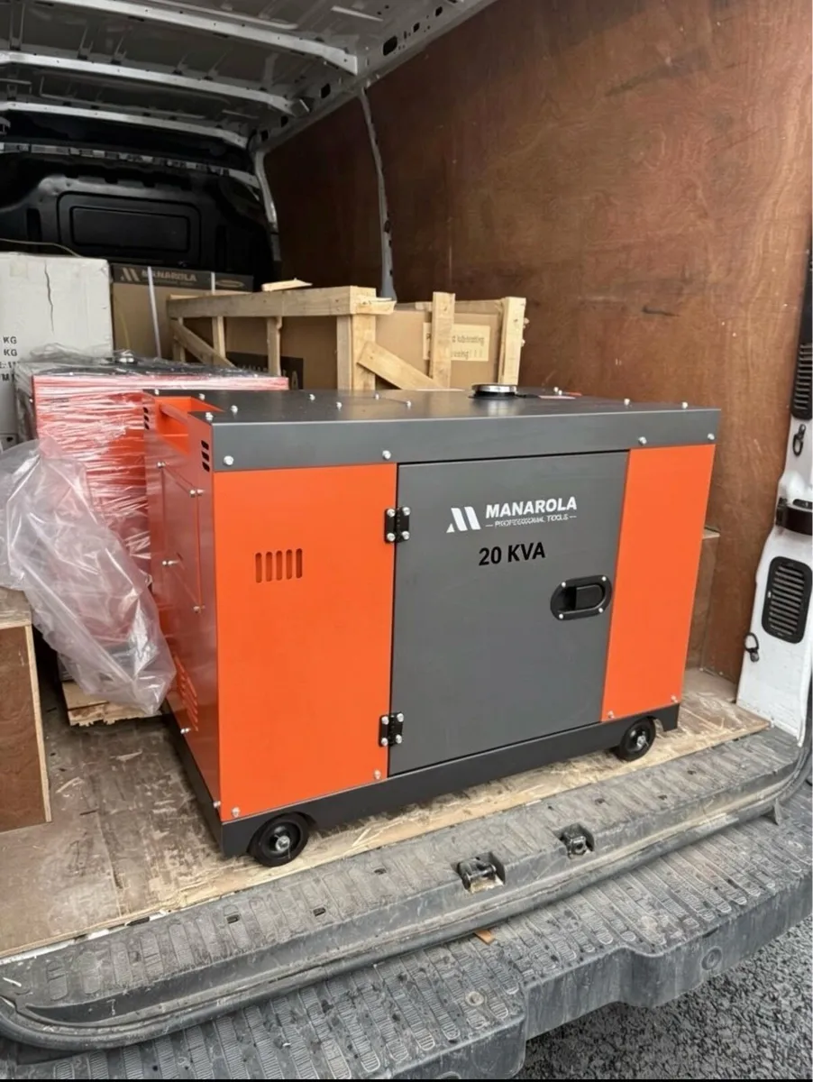New 20 2620 kVA Super Silent Diesel Generator