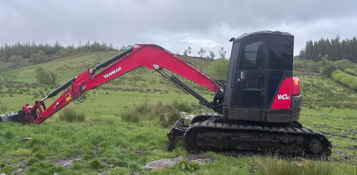 Digger Groundwork, Fencing & Post Driver for Hire - Image 1