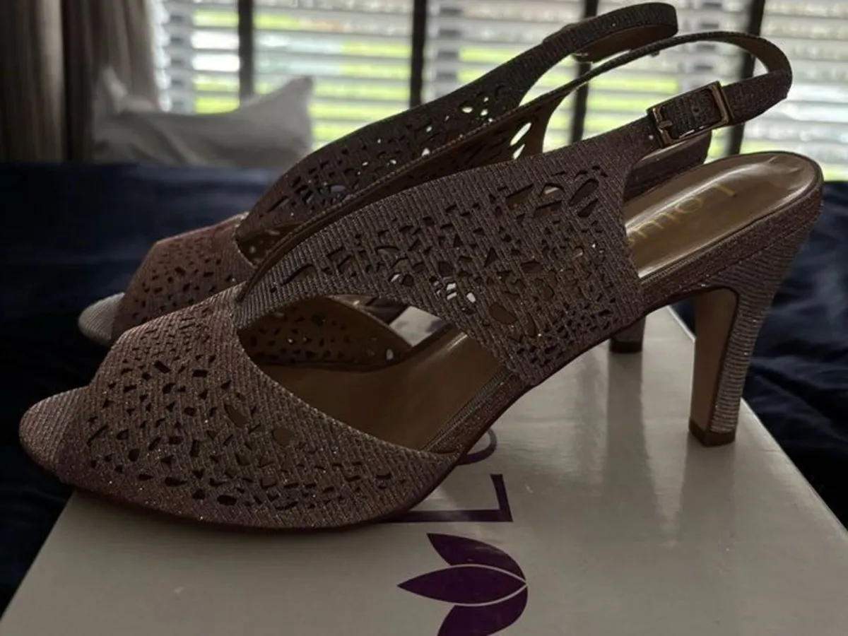 Lotus Womens high Heel Sandals 8Uk 41EU - Image 1
