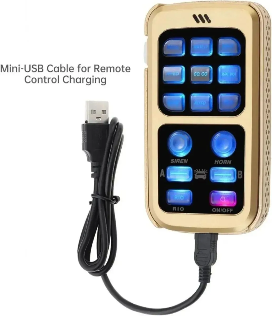 200W Car Warning Alarm Siren Speaker with Mic - Image 4