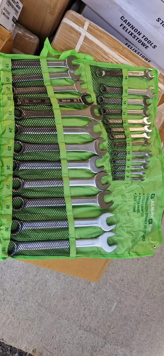 🟢GALWAY GRIP 25PC MIXED SPANNER SET