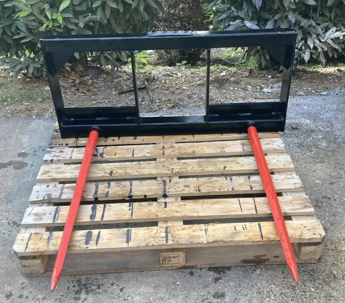 SKID STEER DOUBLE BALE SPIKE