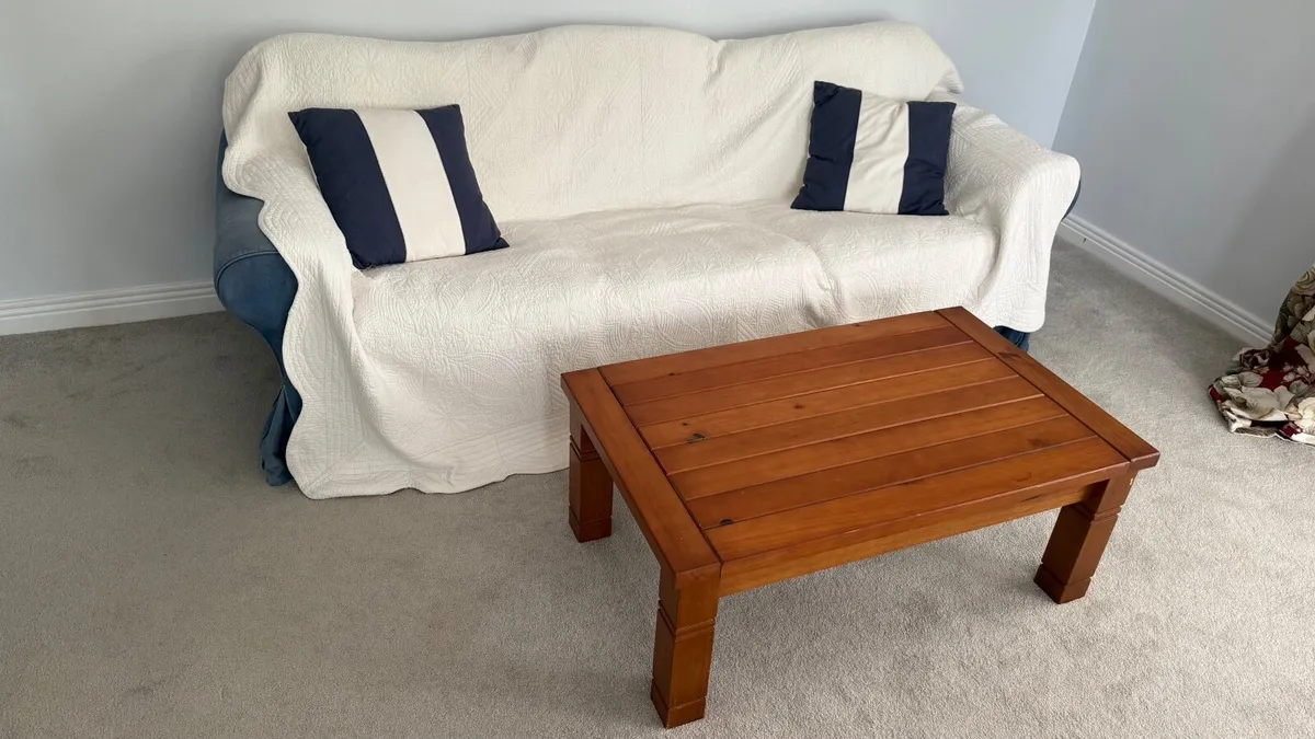 Free Coffee Table and Cabinet - Image 1