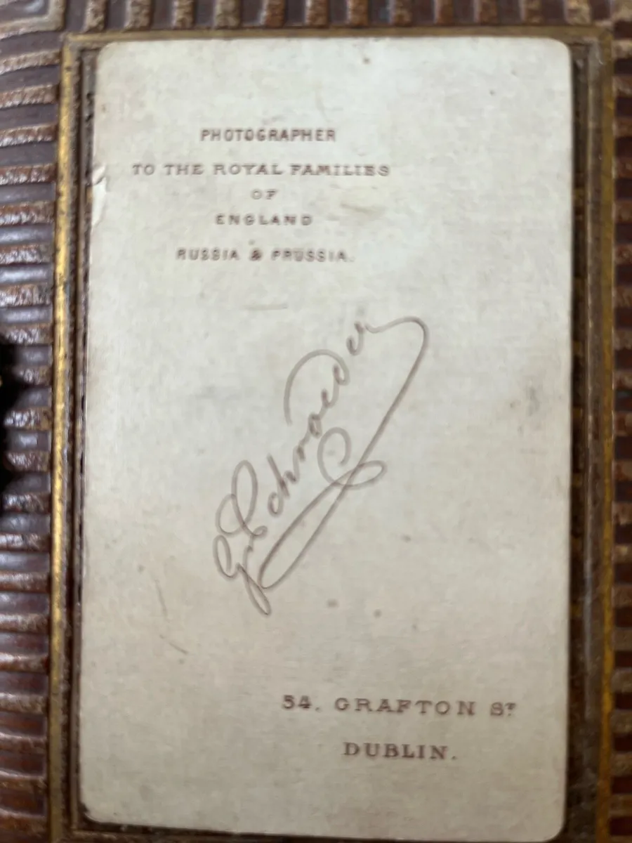 Antique photo - printed in Grafton Street - Image 2