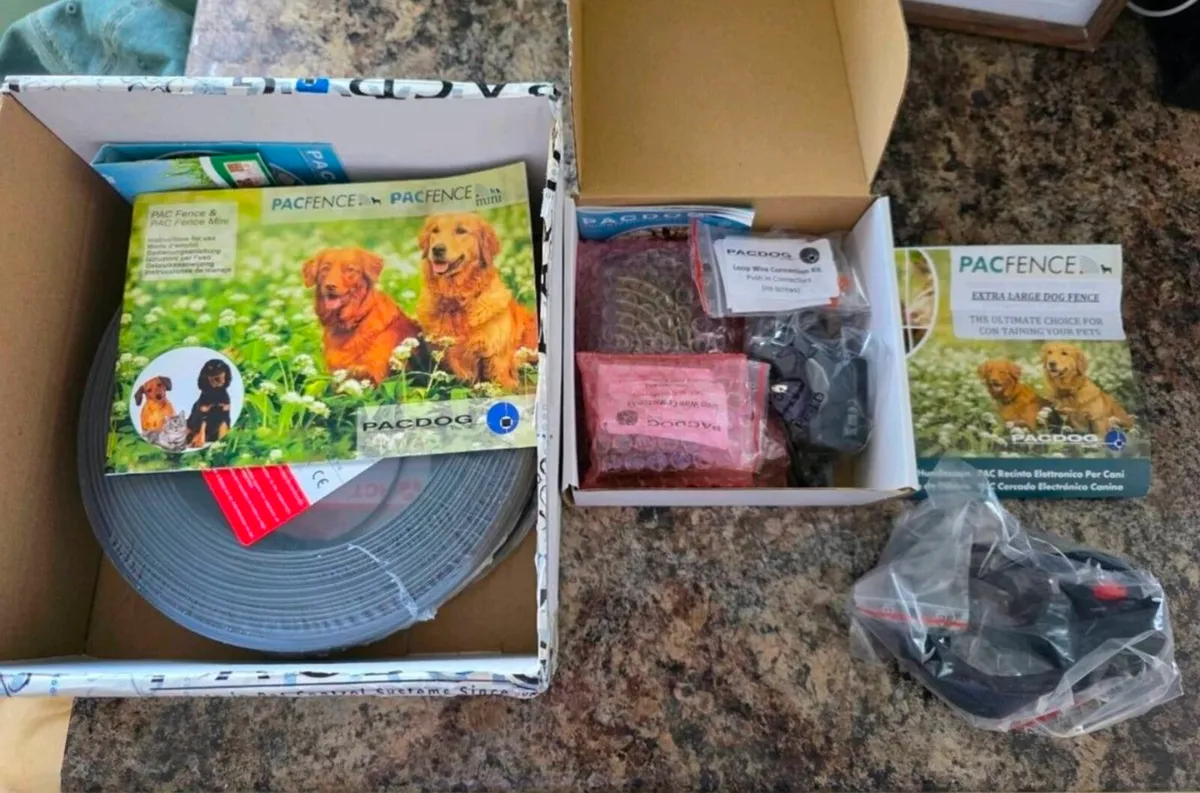 Electronic Dog Fence System Large.Covers1- 2 Acres - Image 1