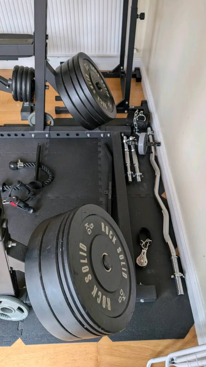 Squad rack + weights - Image 4