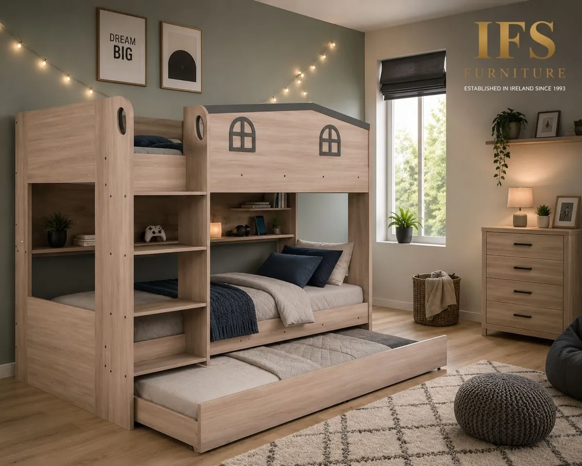 Modern House Style Bunks From ONLY €399 – Delivery - Image 1