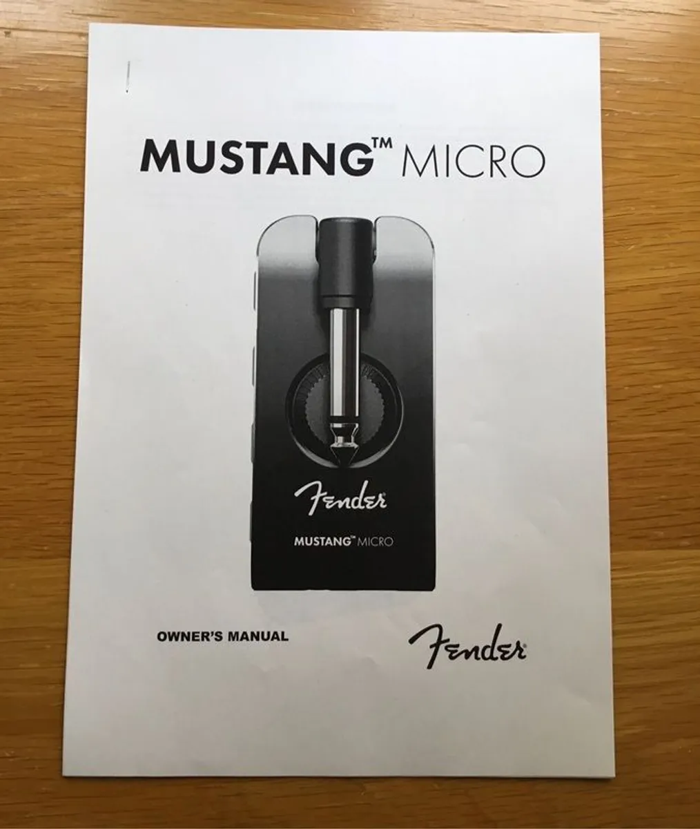 Fender Mustang Micro Guitar Headphone Amp - Image 2