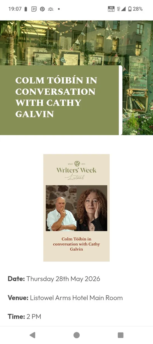 Listowel writers week - Image 4