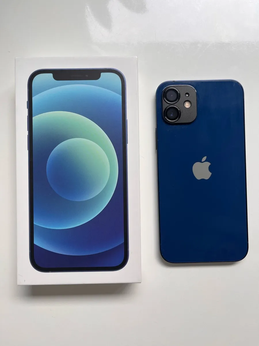iPhone 12, Blue, 64GB, UNLOCKED - Image 1