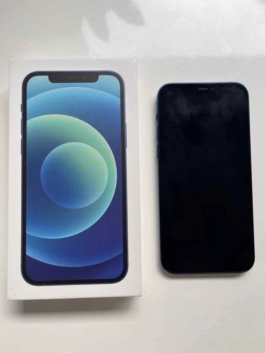 iPhone 12, Blue, 64GB, UNLOCKED - Image 2
