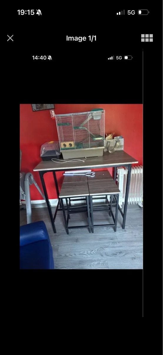 Table and chairs