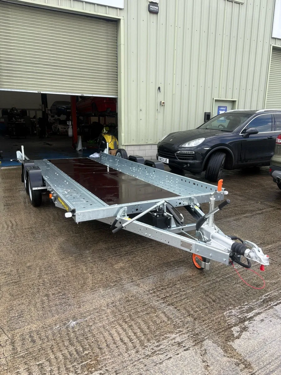 Woodford Tiltbed Car Transporter Brand New 5m - Image 1