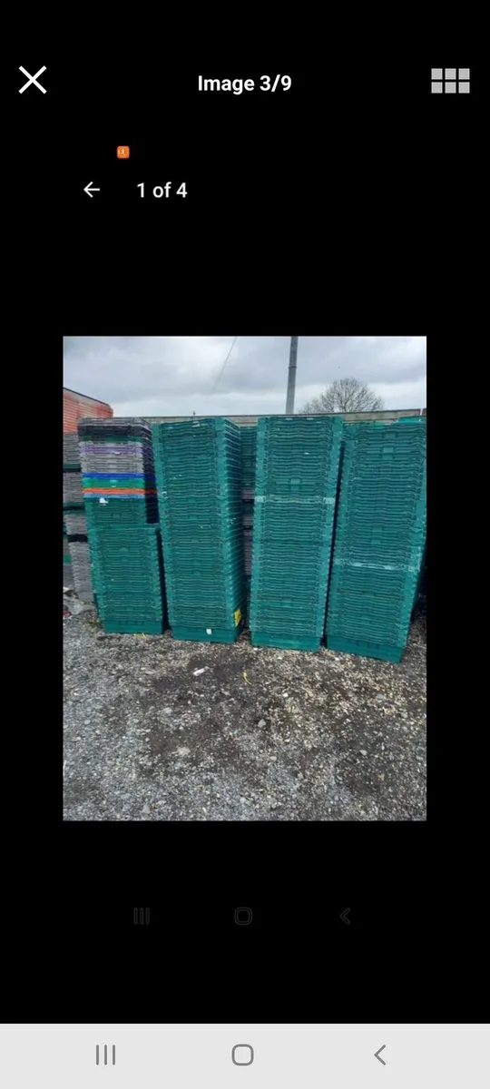 Storage stacking crates ,1e each great condition - Image 4