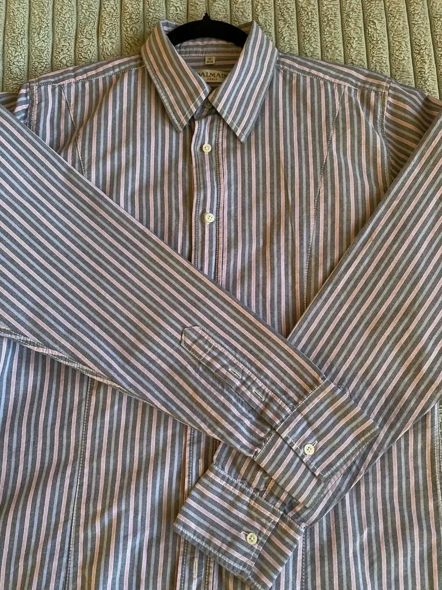 Balmain men long sleeve shirt - size Medium - Image 2