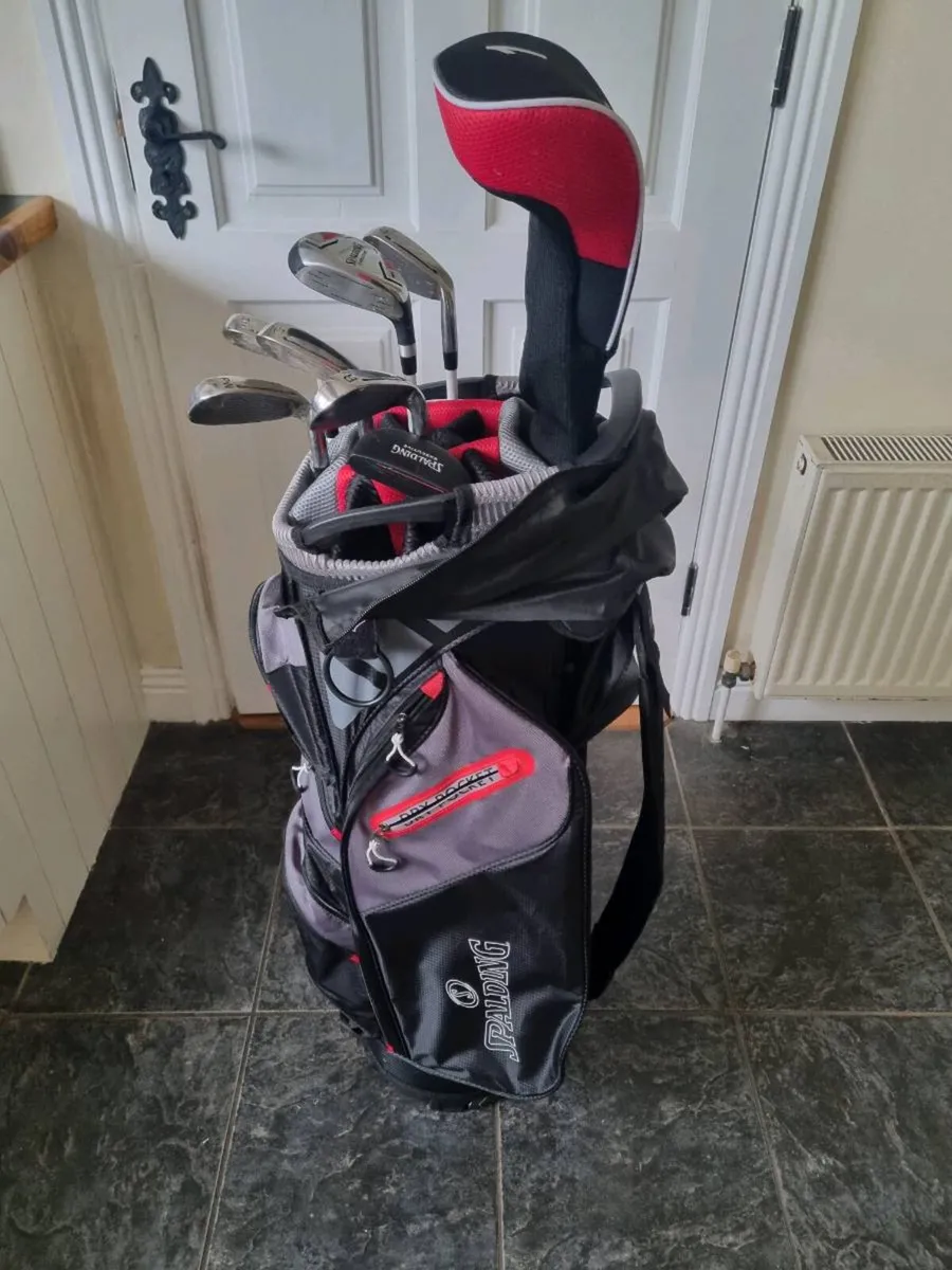 Spalding SX35 Complete Graphite Golf Kit 1" Longer - Image 1
