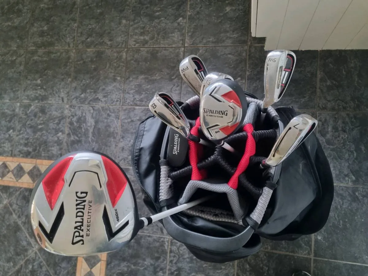 Spalding SX35 Complete Graphite Golf Kit 1" Longer - Image 2