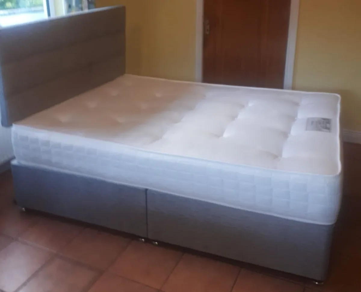 Double Bed with Mattress - Image 1